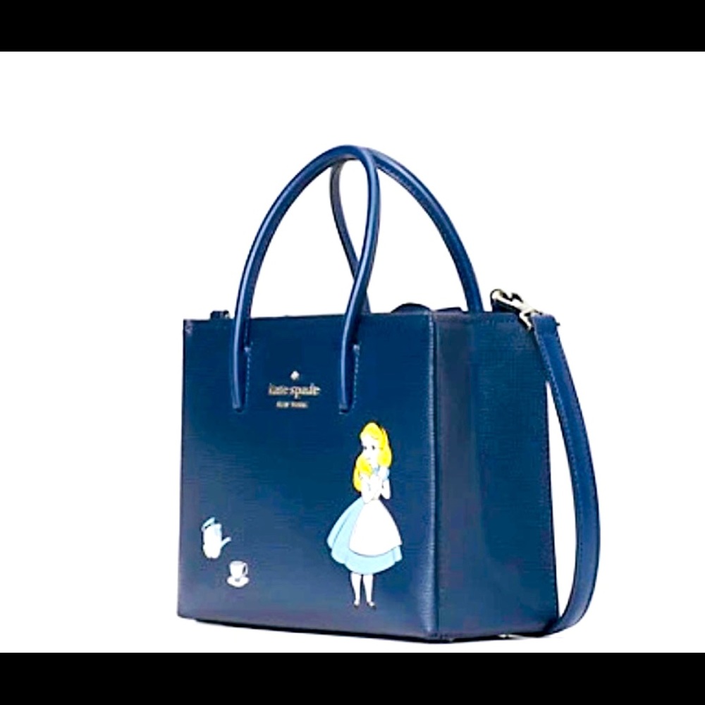 NWT Alice in Wonderland Shopper Crossbody $329value